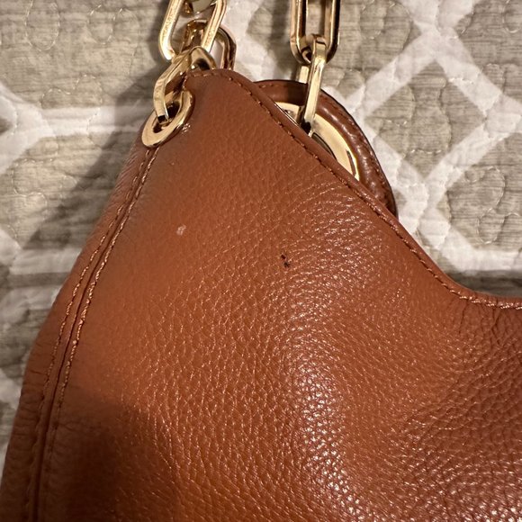 Michael Kors Fulton Leather Shoulder Bag - Picture 2 of 4